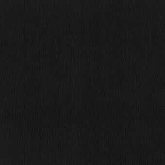 Black leather texture, fine grain, matte finish, Moroso sample M06 swatch B0064, consistent surface with subtle tonal variations and text label.